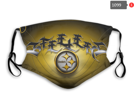 NFL Pittsburgh Steelers #19 Dust mask with filter